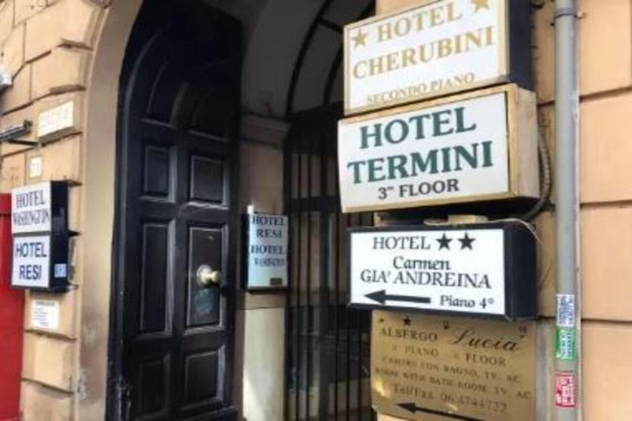 Hotel Cherubini Roma Esterno foto